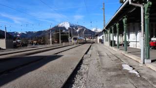 Mariazellerbahn quotHimmelstreppequot arriving at Mariazell [upl. by Eidua]