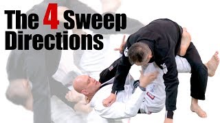 The 4 Directions of Every X Guard Sweep [upl. by Eerrehs]