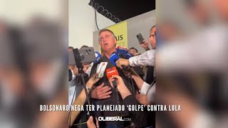 Bolsonaro nega ter planejado ‘golpe’ contra Lula [upl. by Ynabe]