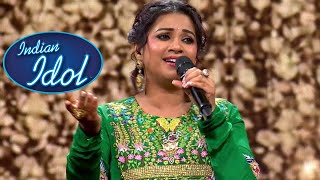 Shreya Ghoshal Sings quotMERE DHOLNA 30quot  Indian Idol Season 15 [upl. by Lyons]