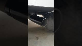 2017 f150 35 EcoBoost resonator delete with stock muffler [upl. by Gnouhc677]