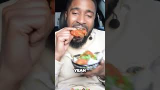 We tried the famous flygerians restaurant in Peckham 🤤😍 livefoodreactions reaction food [upl. by Nohpets746]