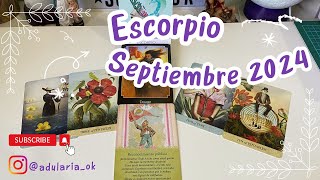 Escorpio Septiembre 2024 Exito asegurado 🏅💫Tarot amor y trabajo [upl. by Marj]