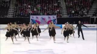 World Synchronized Skating Championships 2013 Short Program France [upl. by Aiyot]