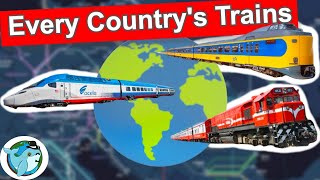 Every Countrys Intercity Rail Explained [upl. by Iniffit]