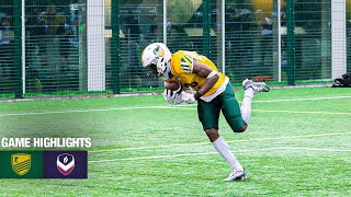 BUCS Gameweek 4  Loughborough University v University of Nottingham American Football Gold [upl. by Einwahs]