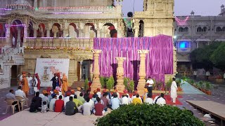 stabha Pujan in Bochasan with Mahant Swami Maharaj 2023 [upl. by Atilegna]