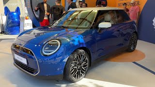 New MINI COOPER 2024  FIRST walkaround BEAUTIFUL design [upl. by Gery]