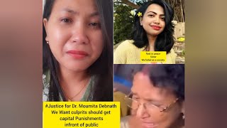 Justice for Dr Moumita Debnath I cant stop crying after watching he mothers videos [upl. by Cade]