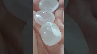 SELENITE Crystal Benefits 🌙 Meaning of Satin Spar crystalhealing [upl. by Kalvin]