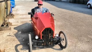 Road Trip To Weigh The Mott Wooden Pedal Car [upl. by Adyam435]