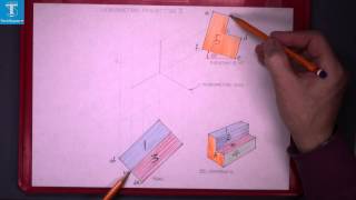 Axonometric Projection 3 [upl. by Tiebold785]