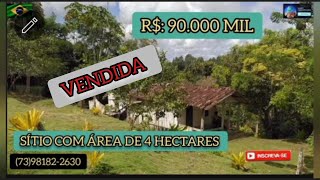 Sítio a venda com área de 4 hectares no município de Ilhéus  BA PROPRIEDADE VENDIDA [upl. by Lleihsad]