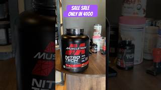 Muscletech Nitro Tech Best Price 4100 Dm for fast delivery nitrotech supplements viralvideo gym [upl. by Odiug]