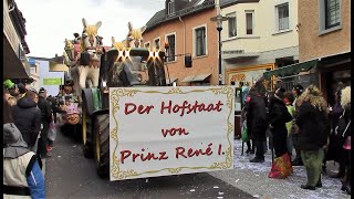 Rosenmontagszug Gerolstein 2017  Zusammenfassung in Full HD [upl. by Giesser]