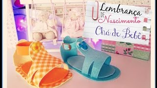 Lembrancinha de Maternidade \ Nascimento  Chá de Bebê [upl. by Nomal900]