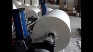 Reel paper sheet cutting machine with automatic stacking [upl. by Teena]