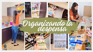 PRIMERA DESPENSA para la NUEVA CASA 🏡 ORGANIZANDO LA COCINA 📦🍷🥂 [upl. by Ivette]