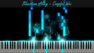 Bluestone Alley Original version  Congfei Wei Piano tutorial [upl. by Tabitha]