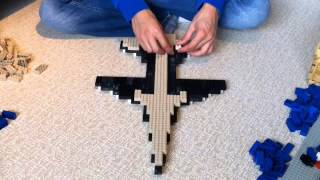 Building a Big Lego FA18 Super Hornet [upl. by Isoais]