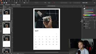 Designing a Calendar in Affinity Publisher [upl. by Tilney]