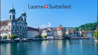 Lucerne Switzerland  Walking tour and boat trip  Lake Lucerne  The Old Town  卢塞恩一日游 [upl. by Jordison69]