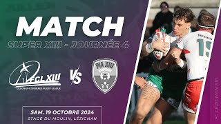 MATCH  Super XIII  Lézignan vs Pia J4 [upl. by Arriet]