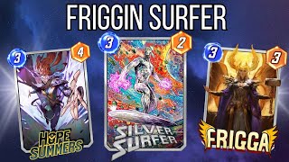 This Surfer Deck Makes Frigga Seem Decent Marvel Snap [upl. by Ahpla]