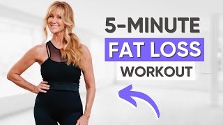 5 Minute Cardio  Low Impact Fat Burning Workout [upl. by Schenck664]