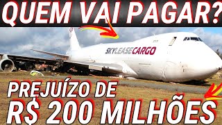 BOEING 747400F DESTRUÍDO APÓS GRANDE VACILO QUEM FICOU NO PREJUÍZO [upl. by Nerej]