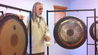 gongs stroke by Master Don Conreaux at Integral Yoga New York [upl. by Ettevey]