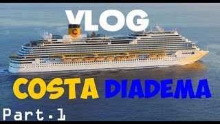 VLOG COSTA DIADEMA 2018 Part1 Barcelone Palma de Majorque [upl. by Gray]