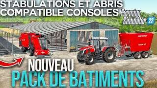 Il vous faut ces BATIMENTS sur VOS PARTIES  Dispo consoles  Farming simulator 22 [upl. by Dolores]