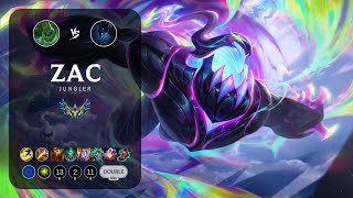 Zac Jungle vs Nocturne  EUW Challenger Patch 144 [upl. by Edniya]