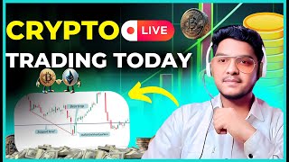 CRYPTO LIVE TRADING BASED ON PRICE ACTIONbitCOIN live scalping 6 august2024 btc live shivam0319 [upl. by Harshman]