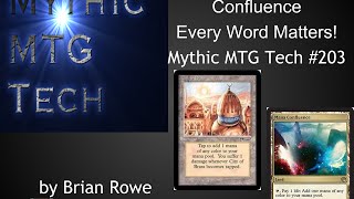 City of Brass vs Mana Confluence Every Word Matters  Mythic MTG Tech 203 [upl. by Luigino]