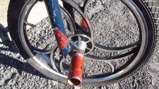 How to ADJUST the HANDLEBARS on a BMX BIKE the TONY HAWK HUCK JAM BAD SEED [upl. by Viviene]