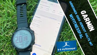 Garmin Myfitnesspal Tutorial [upl. by Hannah791]