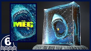 DIY Make THE MEG diorama  resin art Build the greatest movie cover art【MegalodonHorror art】 [upl. by Muhcon617]