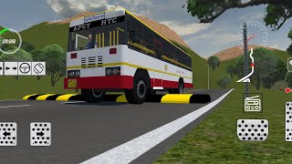 in indian top 1 APSRTC bus driving game Indian map and APSRTC bus driving [upl. by Pru]