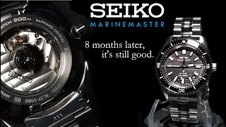 Seiko Marinemaster SJE101 8 Months Later amp Official Definition of quotMarinemasterquot from Seiko [upl. by Kantos367]