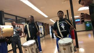 Proviso West High School vs Proviso East High School Drum Line Battle [upl. by Ardnasela]