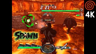 Spawn In the Demons Hand 4K  2160p  60fps  Redream Emulator Premium on PC  Sega Dreamcast [upl. by Esiahc908]