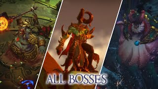 Darksiders Genesis  All Bosses [upl. by Soluk]