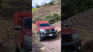 ¿Cuántos quintales crees que está cargando este Toyota Hilux shorts [upl. by Hayyifas]