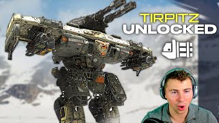 I Unlocked The Massive Tirpitz Titan What Is This Thing  Battle Of Titans [upl. by Georgianna941]