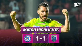 Match Highlights  Jamshedpur FC 11 Kerala Blasters FC  MW 20  ISL 202324 [upl. by Demy]