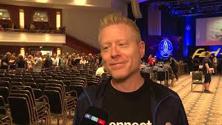 STAR TREK DISCOVERY Season five Interview ANTHONY RAPP funny 5 behind the scenes fun Convention [upl. by Dnomsad]