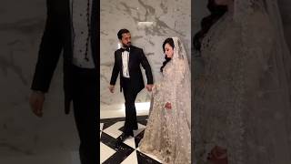 Rajab amp emaan walima look wedding rajab emaan walima couple love reception shorts foreve [upl. by Latsryc]