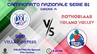 Villa Cortese  Volano I Serie B1  Girone A 20242025 I 6ª Giornata [upl. by Etneciv634]